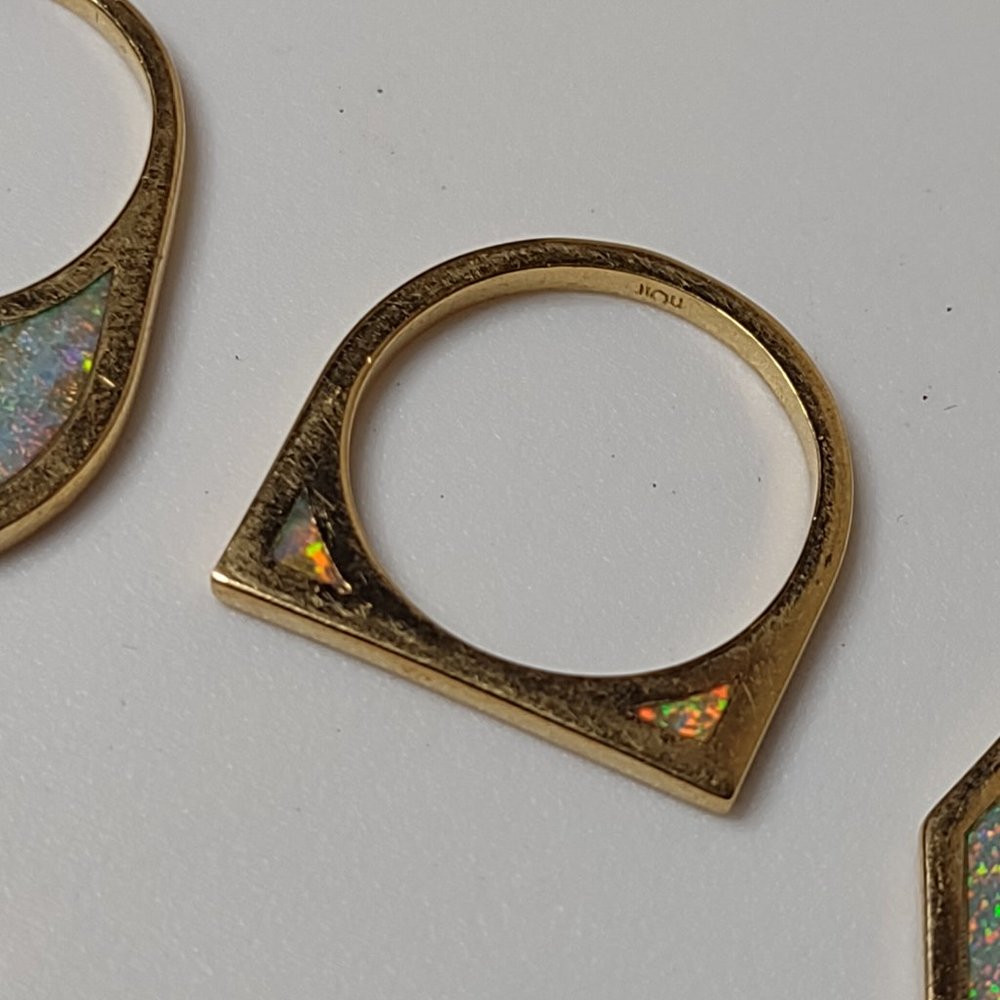 Set Of 3 Matching Size 7.75 Rings - Picture 3 of 11
